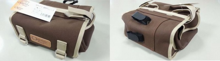 カワシマサイクルサプライ限定品] OSTRICH の人気帆布製フロントバッグ